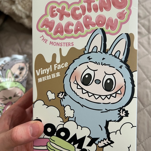 Sesame Bean Labubu Exciting Macaron Vinyl Face Toy 
Authentic - Picture 9 of 15